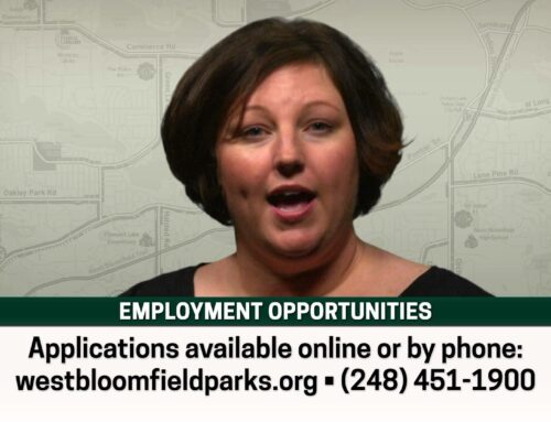 Now Hiring – West Bloomfield Parks and Recreation