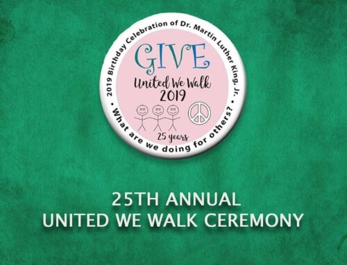 25 Annual United We Walk Ceremony