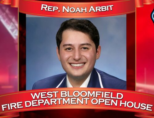 2023 West Bloomfield Fire Department Open House: Rep. Noah Arbit